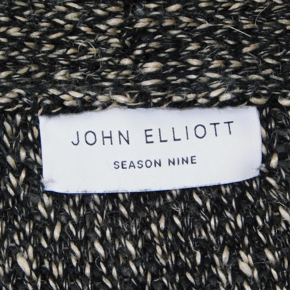 John Elliott Linen Cotton Shawl Collar Open Cardigan | Dark Gray | EUC | Small - Picture 8 of 10
